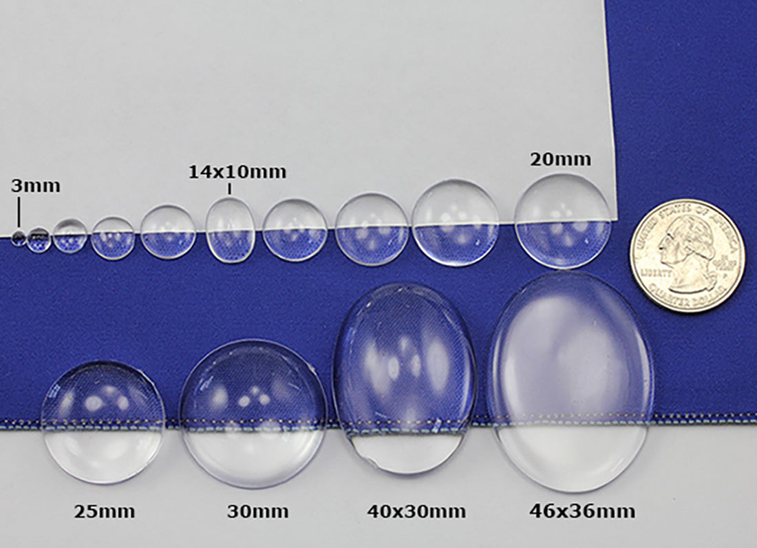 clear cabochons round circle size chart coin quarter reference comparison transparent see through flat back acrylic gems plastic rhinestones for craft gemstones body flatback jewels face skin cabochons embellishments cosplay prop making jewelry making party diy crafts costume making scrapbooking high quality allstarco décor stones larp events film making card making crafting school kids fun creative