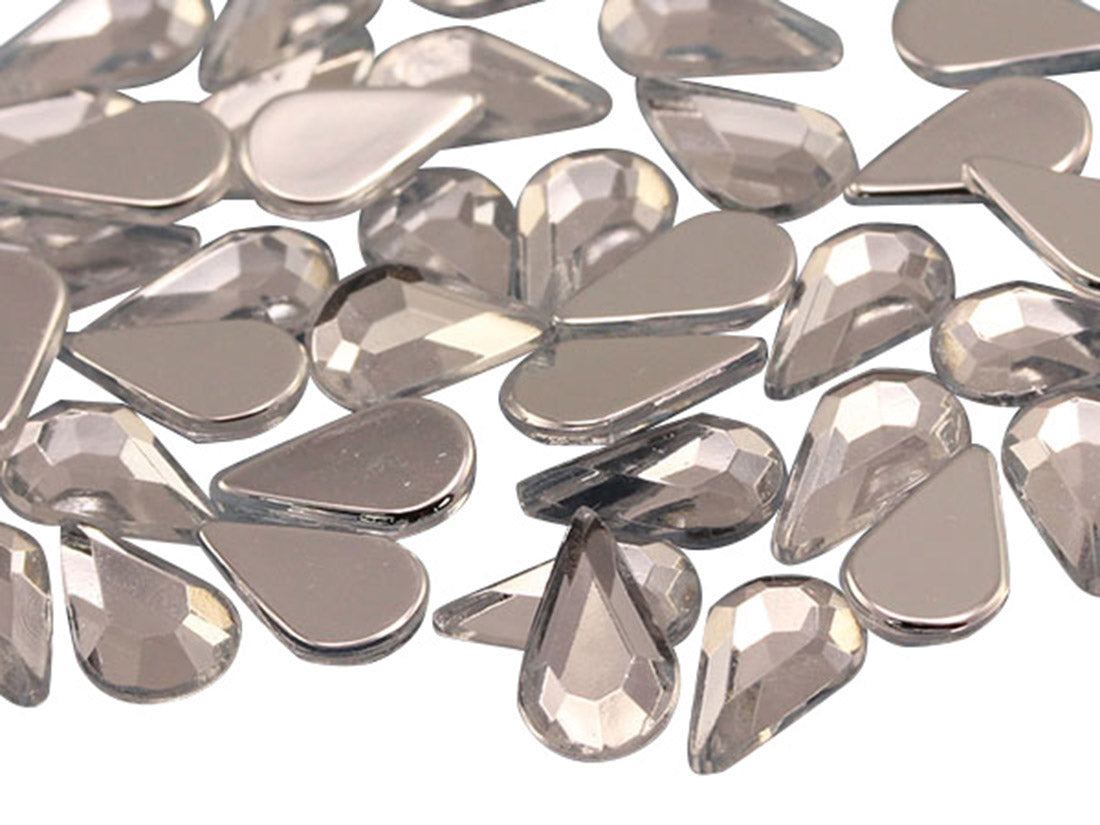 teardrop flat back acrylic gems pear tear drop plastic rhinestones for craft gemstones body jewels face skin cabochons embellishments cosplay prop making jewelry making party diy crafts costume making scrapbooking high quality allstarco décor stones larp events film making