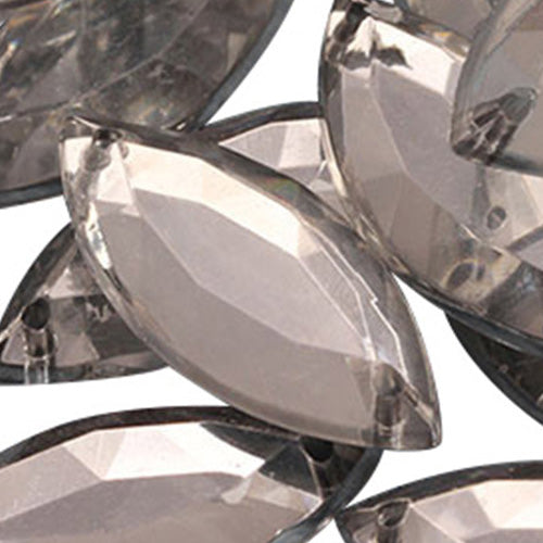 crystal clear navette marquise horse eye flat back sew on sewing beads craft gems plastic rhinestones acrylic gemstones jewels with holes for clothing embellishments costume making cosplay diy garment prop making dress jewels for fabric crystals allstarco
