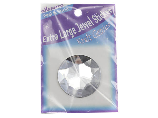 crystal clear extra large stick on round gems plastic sticky jewels self adhesive circle rhinestones big gemstones huge stones acrylic cabochons for cosplay prop making steven universe diy craft furniture embellishments display merchandising windows décor walls theater decoration film making lead free with glue peel and stick stickon allstarco