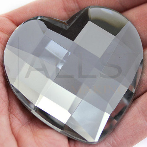 crystal clear heart love valentine's day gift girlfriend mom dad extra large huge big jumbo flat back acrylic gems plastic rhinestones for craft gemstones body jewels face skin cabochons embellishments cosplay prop making jewelry making party diy crafts costume making scrapbooking high quality allstarco décor stones larp events film making card making crafting school kids fun creative crafting bling bedazzler bling phone cases laptop costume making garment