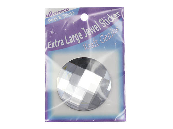 crystal clear extra large stick on round gems plastic sticky jewels self adhesive circle rhinestones big gemstones huge stones acrylic cabochons for cosplay prop making steven universe diy craft furniture embellishments display merchandising windows décor walls theater decoration film making lead free with glue peel and stick stickon allstarco
