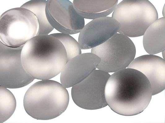 crystal clear frosted lunasoft foggy round circle cabochons flat back acrylic gems plastic rhinestones for craft gemstones body jewels face skin cabochons embellishments cosplay prop making jewelry making party diy crafts costume making scrapbooking high quality allstarco décor stones larp events film making card making crafting school kids fun creative