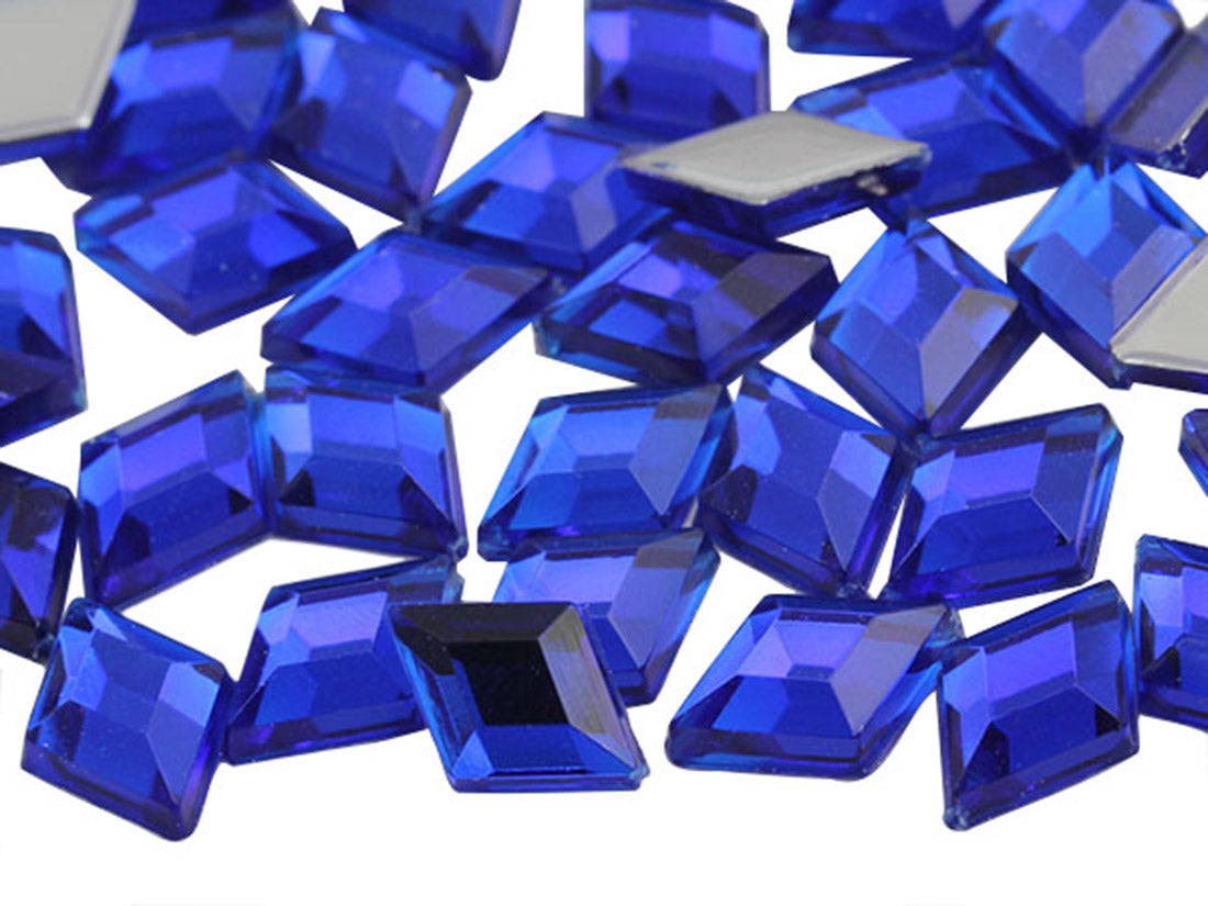 dark blue sapphire diamond flat back acrylic gems plastic rhombus rhinestones for craft gemstones body jewels face skin cabochons embellishments cosplay prop making jewelry making party diy crafts costume making scrapbooking high quality allstarco décor stones larp events film making