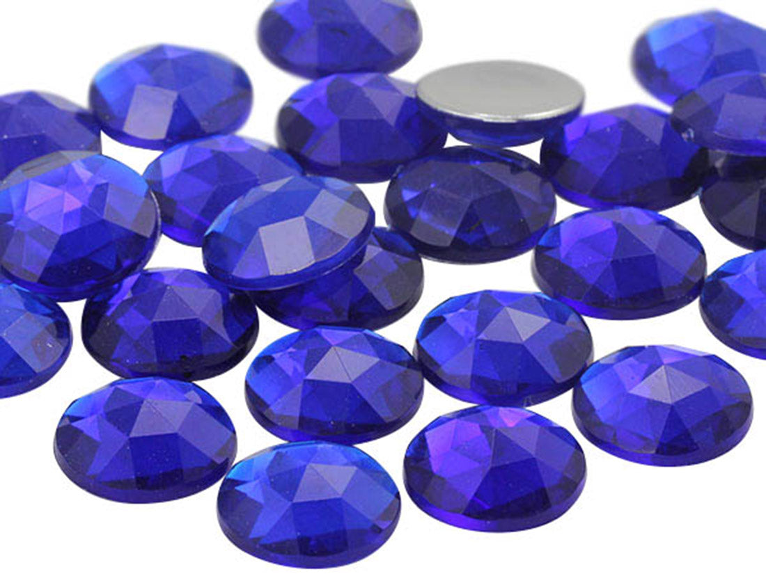 dark blue sapphire round circle flat back acrylic gems plastic rhinestones for craft gemstones body jewels face skin cabochons embellishments cosplay prop making jewelry making party diy crafts costume making scrapbooking high quality allstarco décor stones larp events film making card making crafting school kids fun creative crafting bling bedazzler bling phone cases laptop costume making garment