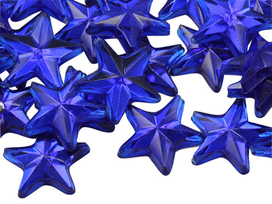 dark blue sapphire star flat back acrylic gems plastic rhinestones for craft gemstones body jewels face skin cabochons embellishments cosplay prop making jewelry making party diy crafts costume making scrapbooking high quality allstarco décor stones larp events film making