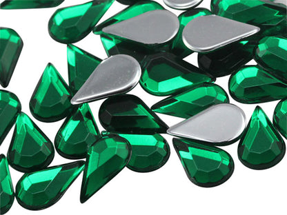 teardrop flat back acrylic gems pear tear drop plastic rhinestones for craft gemstones body jewels face skin cabochons embellishments cosplay prop making jewelry making party diy crafts costume making scrapbooking high quality allstarco décor stones larp events film making