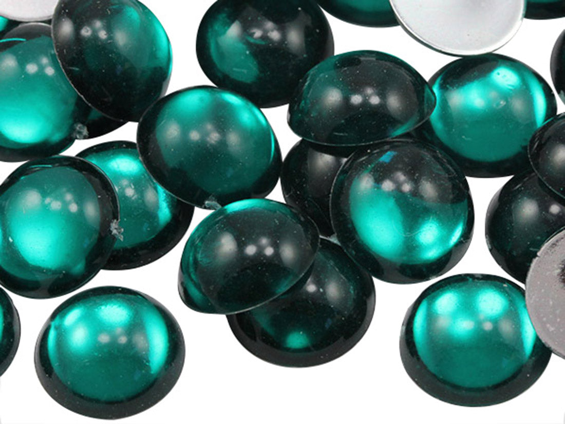 green emerald round circle cabochon pearls flat back acrylic gems plastic rhinestones for craft gemstones body jewels face skin cabochons embellishments cosplay prop making jewelry making party diy crafts costume making scrapbooking high quality allstarco décor stones larp events film making card making crafting school kids fun creative