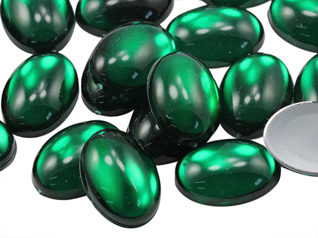 green emerald oval cabochon pearls flat back acrylic gems plastic rhinestones for craft gemstones body jewels face skin cabochons embellishments cosplay prop making jewelry making party diy crafts costume making scrapbooking high quality allstarco décor stones larp events film making card making crafting school kids fun creative