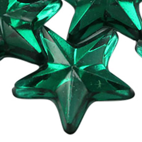 green emerald star flat back acrylic gems plastic rhinestones for craft gemstones body jewels face skin cabochons embellishments cosplay prop making jewelry making party diy crafts costume making scrapbooking high quality allstarco décor stones larp events film making