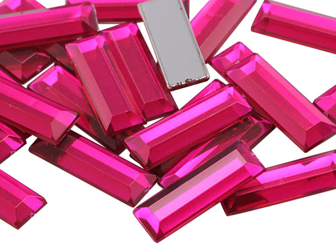 crystal clear baguette rectangle flat back acrylic gems plastic rhinestones for craft gemstones body jewels face skin cabochons embellishments cosplay prop making jewelry making party diy crafts costume making scrapbooking high quality allstarco décor stones larp events film making