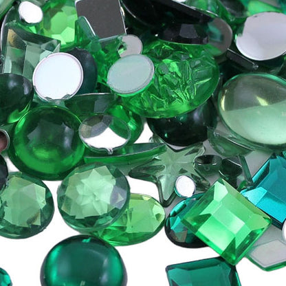 green emerald peridot mix craft gems in bulk wholesale shapes cabochon pearls flat back acrylic gems plastic rhinestones for craft gemstones body jewels face skin cabochons embellishments cosplay prop making jewelry making party diy crafts costume making scrapbooking high quality allstarco décor stones larp events film making card making crafting school kids fun creative