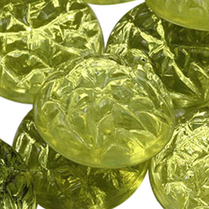 yellow jonquil baroque broken round circle cabochons flat back acrylic gems plastic rhinestones for craft gemstones body jewels face skin cabochons embellishments cosplay prop making jewelry making party diy crafts costume making scrapbooking high quality allstarco décor stones larp events film making card making crafting school kids fun creative