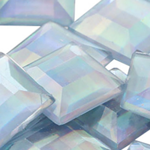 blue light sapphire ab square flat back acrylic gems plastic rhinestones for craft gemstones body jewels face skin cabochons embellishments cosplay prop making jewelry making party diy crafts costume making scrapbooking high quality allstarco décor stones larp events film making