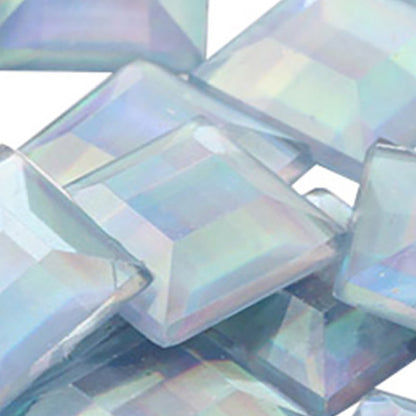 blue light sapphire ab square flat back acrylic gems plastic rhinestones for craft gemstones body jewels face skin cabochons embellishments cosplay prop making jewelry making party diy crafts costume making scrapbooking high quality allstarco décor stones larp events film making