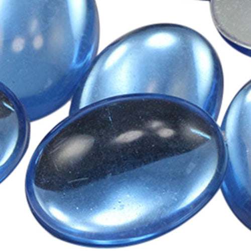 blue sapphire light oval cabochon pearls flat back acrylic gems plastic rhinestones for craft gemstones body jewels face skin cabochons embellishments cosplay prop making jewelry making party diy crafts costume making scrapbooking high quality allstarco décor stones larp events film making card making crafting school kids fun creative