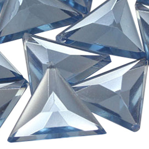 blue light sapphire triangle flat back acrylic gems plastic rhinestones for craft gemstones body jewels face skin cabochons embellishments cosplay prop making jewelry making party diy crafts costume making scrapbooking high quality allstarco décor stones larp events film making