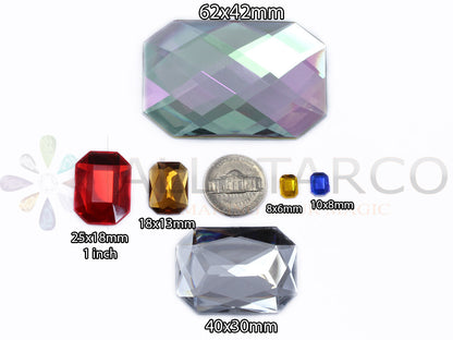 size chart comparison reference coin quarter octagon flat back acrylic gems plastic rhinestones for craft gemstones body jewels face skin cabochons embellishments cosplay prop making jewelry making party diy crafts costume making scrapbooking high quality allstarco décor stones larp events film making