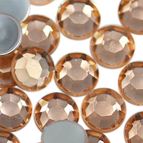 peach champaign orange round circle flat back acrylic gems plastic rhinestones for craft gemstones body jewels face skin cabochons embellishments cosplay prop making jewelry making party diy crafts costume making scrapbooking high quality allstarco décor stones larp events film making card making crafting school kids fun creative