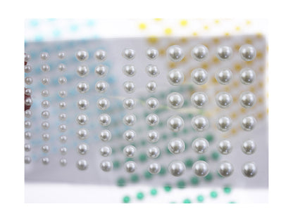 pearl beige half dome 3 sizes 4mm 6mm 8mm round sticky rhinestones stick on gems self adhesive jewels lead free  face stones party cosplay face gemstones rhinestones card making invitations body jewels skin phone craft embellishments with glue sparkle crafting scrapbooking diy peel and stick halloween birthday wedding shinny allstarco plastic sticky back jewels stickon stick-on rave jewels diy flat back