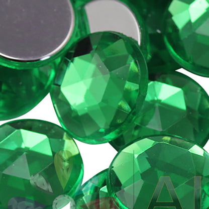 green peridot round circle flat back acrylic gems plastic rhinestones for craft gemstones body jewels face skin cabochons embellishments cosplay prop making jewelry making party diy crafts costume making scrapbooking high quality allstarco décor stones larp events film making card making crafting school kids fun creative crafting bling bedazzler bling phone cases laptop costume making garment