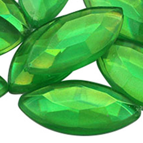 green peridot ab navette flat back acrylic gems plastic marquise horse eye rhinestones for craft gemstones body jewels face skin cabochons embellishments cosplay prop making jewelry making party diy crafts costume making scrapbooking high quality allstarco décor stones larp events film making