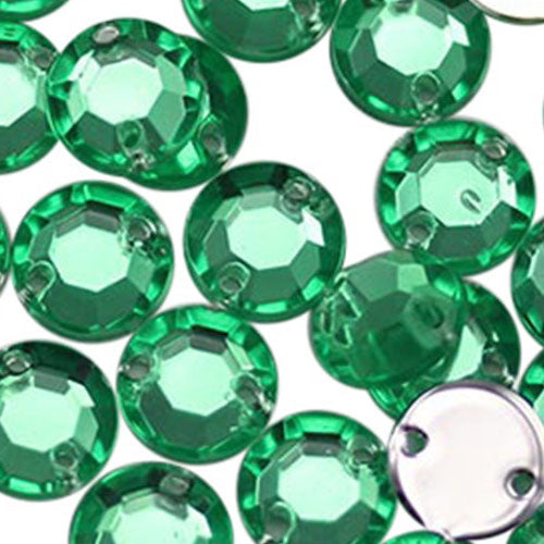 green peridot sew on rhinestones flat back acrylic gems jewels gemstones sewing embellishments garment making diy craft costume making