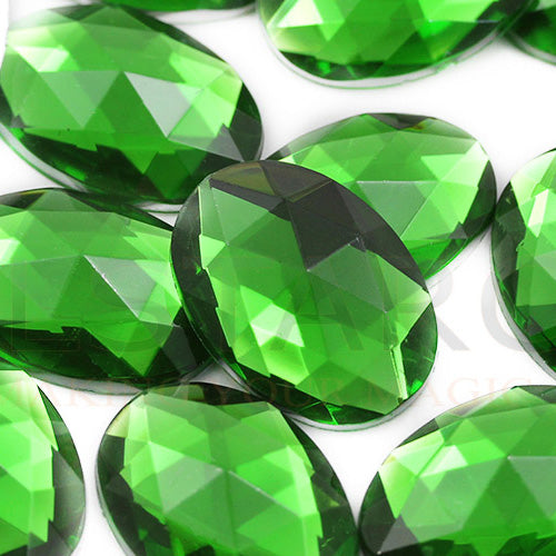 green peridot oval flat back acrylic gems plastic rhinestones for craft gemstones body jewels face skin cabochons embellishments cosplay prop making jewelry making party diy crafts costume making scrapbooking high quality allstarco décor stones larp events film making card making crafting school kids fun creative