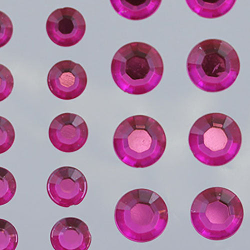 pink rose 3 sizes 4mm 6mm 8mm round sticky rhinestones stick on gems self adhesive jewels lead free  face stones party cosplay face gemstones rhinestones card making invitations body jewels skin phone craft embellishments with glue sparkle crafting scrapbooking diy peel and stick halloween birthday wedding shinny allstarco plastic sticky back jewels stickon stick-on rave jewels diy flat back