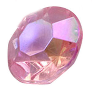 pink rose ab round acrylic diamonds wedding plastic décor gems confetti table scatter aquarium jewels stones iridescent party stones special occasions bridal showers sparkling decorations  vase fillers centerpieces dazzle accent floral arrangements point back gemstones allstarco diy crafts crafting