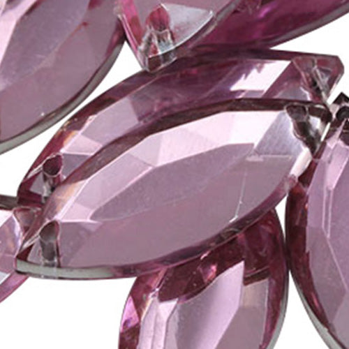 light pink rose navette marquise horse eye flat back sew on sewing beads craft gems plastic rhinestones acrylic gemstones jewels with holes for clothing embellishments costume making cosplay diy garment prop making dress jewels for fabric crystals allstarco