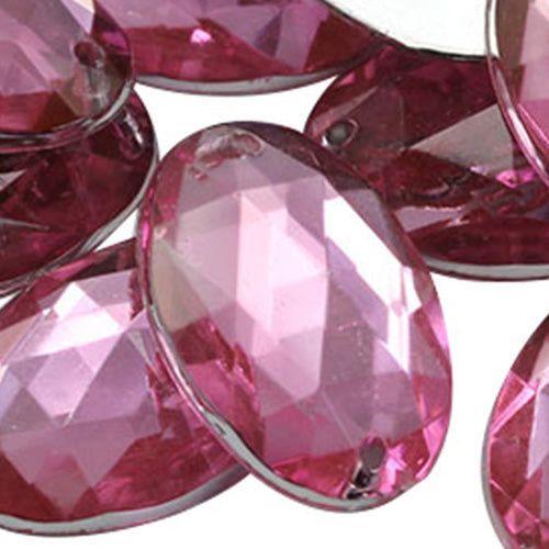 light pink rose oval flat back sew on sewing beads craft gems plastic rhinestones acrylic gemstones jewels with holes for clothing embellishments costume making cosplay diy garment prop making dress jewels for fabric crystals allstarco