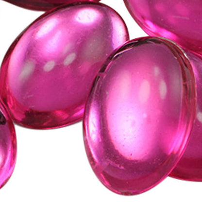 pink hot oval cabochon pearls flat back acrylic gems plastic rhinestones for craft gemstones body jewels face skin cabochons embellishments cosplay prop making jewelry making party diy crafts costume making scrapbooking high quality allstarco décor stones larp events film making card making crafting school kids fun creative