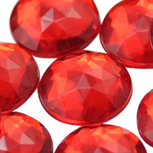 red ruby siam light bright round circle flat back acrylic gems plastic rhinestones for craft gemstones body jewels face skin cabochons embellishments cosplay prop making jewelry making party diy crafts costume making scrapbooking high quality allstarco décor stones larp events film making card making crafting school kids fun creative crafting bling bedazzler bling phone cases laptop costume making garment