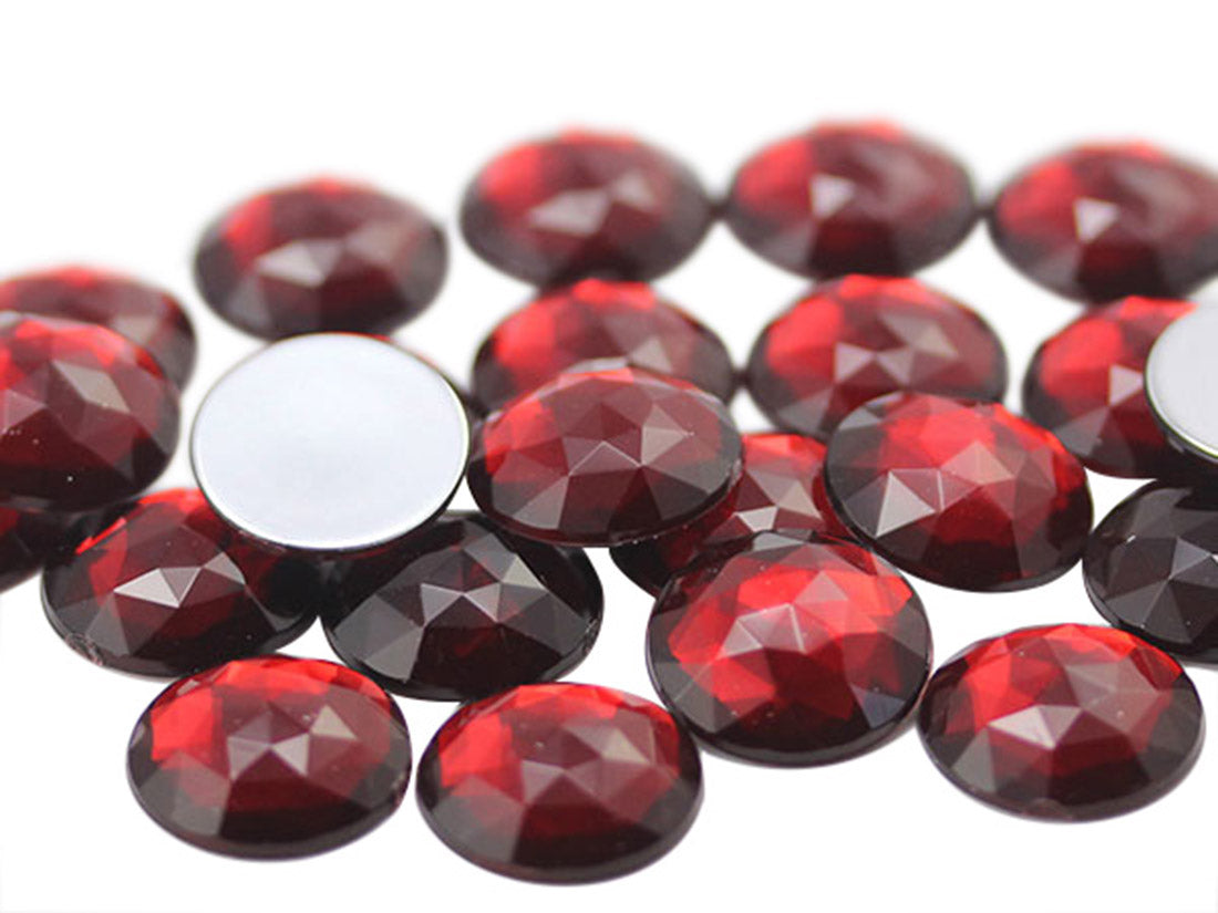 red ruby dark garnet round circle flat back acrylic gems plastic rhinestones for craft gemstones body jewels face skin cabochons embellishments cosplay prop making jewelry making party diy crafts costume making scrapbooking high quality allstarco décor stones larp events film making card making crafting school kids fun creative crafting bling bedazzler bling phone cases laptop costume making garment