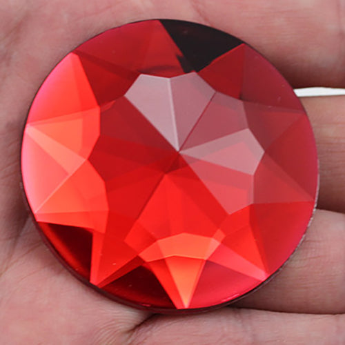 red ruby extra large huge big jumbo round circle flat back acrylic gems plastic rhinestones for craft gemstones body jewels face skin cabochons embellishments cosplay prop making jewelry making party diy crafts costume making scrapbooking high quality allstarco décor stones larp events film making card making crafting school kids fun creative crafting bling bedazzler bling phone cases laptop costume making garment