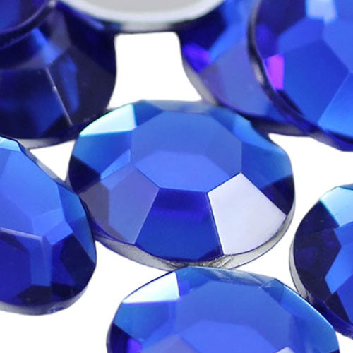 blue sapphire round circle flat back acrylic gems plastic rhinestones for craft gemstones body jewels face skin cabochons embellishments cosplay prop making jewelry making party diy crafts costume making scrapbooking high quality allstarco décor stones larp events film making card making crafting school kids fun creative