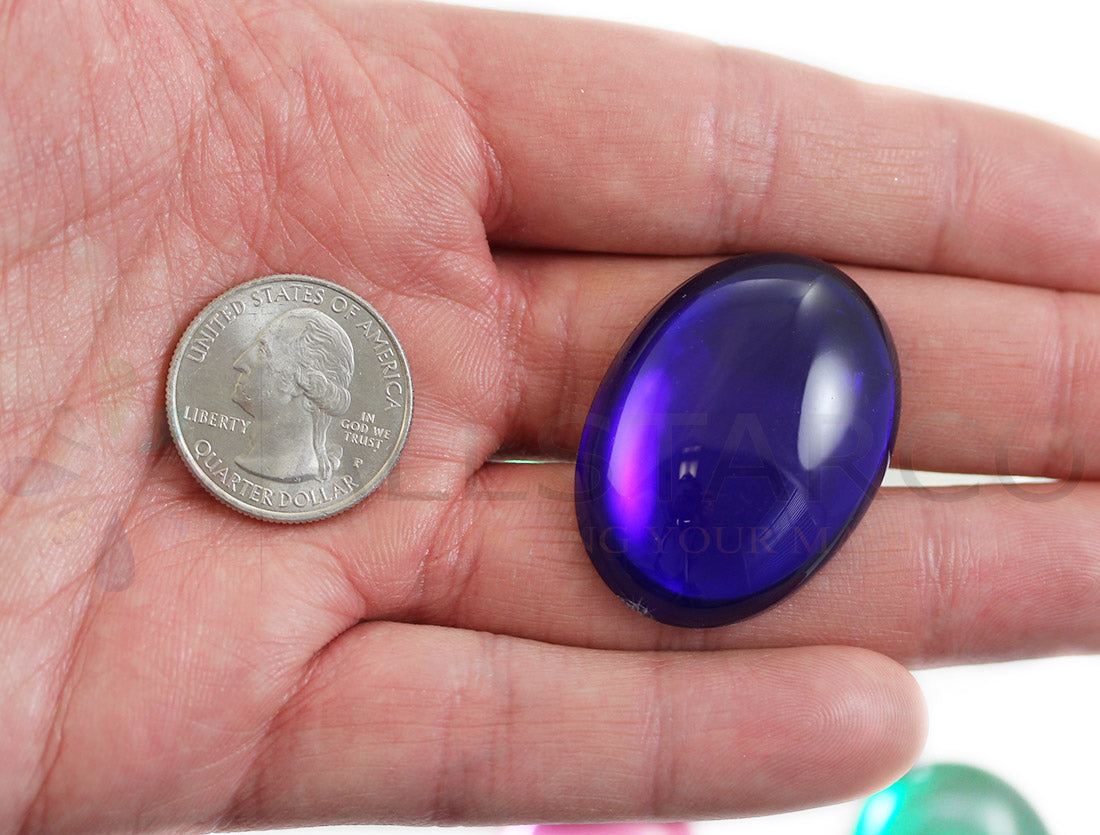 blue dark sapphire extra large huge big jumbo oval cabochon pearls flat back acrylic gems plastic rhinestones for craft gemstones body jewels face skin cabochons embellishments cosplay prop making jewelry making party diy crafts costume making scrapbooking high quality allstarco décor stones larp events film making card making crafting school kids fun creative