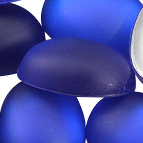 blue sapphire frosted lunasoft foggy oval cabochons flat back acrylic gems plastic rhinestones for craft gemstones body jewels face skin cabochons embellishments cosplay prop making jewelry making party diy crafts costume making scrapbooking high quality allstarco décor stones larp events film making card making crafting school kids fun creative