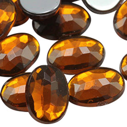 brown smokey topaz oval flat back acrylic gems plastic rhinestones for craft gemstones body jewels face skin cabochons embellishments cosplay prop making jewelry making party diy crafts costume making scrapbooking high quality allstarco décor stones larp events film making card making crafting school kids fun creative