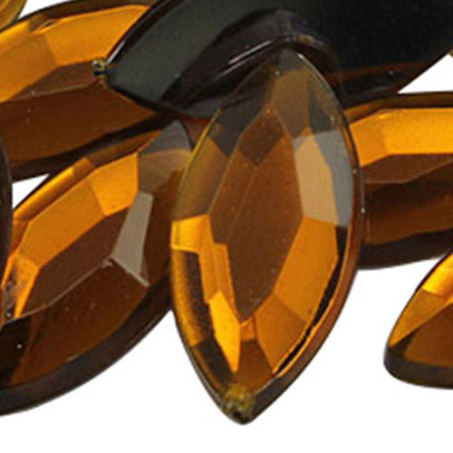 brown smokey topaz navette flat back acrylic gems plastic marquise horse eye rhinestones for craft gemstones body jewels face skin cabochons embellishments cosplay prop making jewelry making party diy crafts costume making scrapbooking high quality allstarco décor stones larp events film making