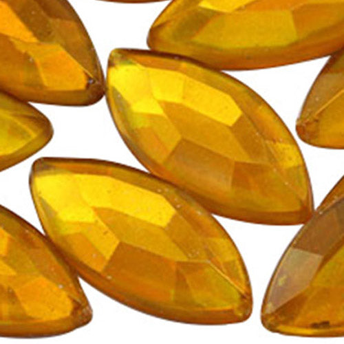 gold topaz ab navette flat back acrylic gems plastic marquise horse eye rhinestones for craft gemstones body jewels face skin cabochons embellishments cosplay prop making jewelry making party diy crafts costume making scrapbooking high quality allstarco décor stones larp events film making