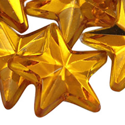 gold topaz star flat back acrylic gems plastic rhinestones for craft gemstones body jewels face skin cabochons embellishments cosplay prop making jewelry making party diy crafts costume making scrapbooking high quality allstarco décor stones larp events film making