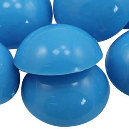 Blue Tourqoise Flat Back Round Cabochons