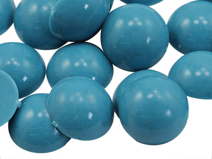 Blue Tourqoise Flat Back Round Cabochons