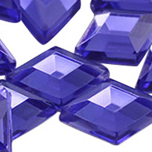 purple violet diamond flat back acrylic gems plastic rhombus rhinestones for craft gemstones body jewels face skin cabochons embellishments cosplay prop making jewelry making party diy crafts costume making scrapbooking high quality allstarco décor stones larp events film making