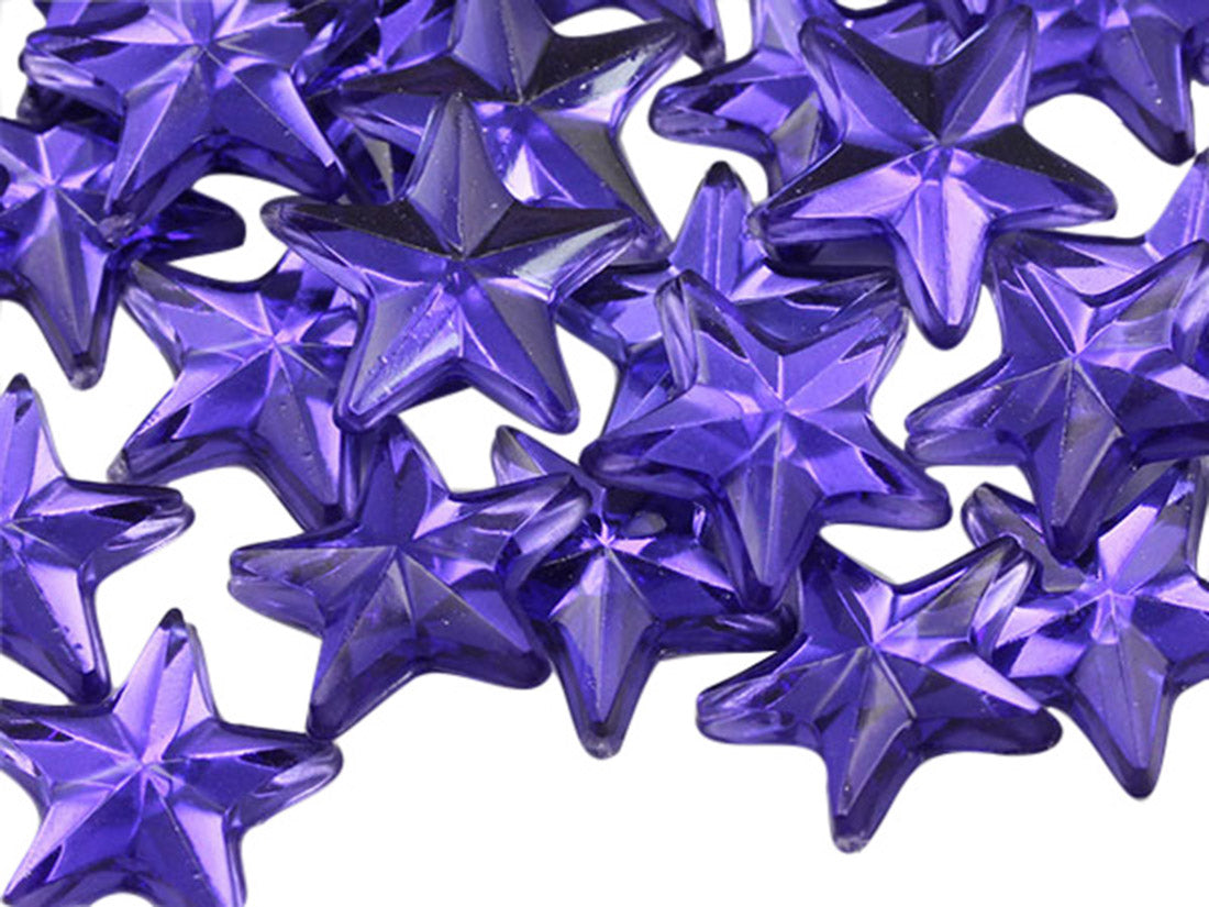 purple violet star flat back acrylic gems plastic rhinestones for craft gemstones body jewels face skin cabochons embellishments cosplay prop making jewelry making party diy crafts costume making scrapbooking high quality allstarco décor stones larp events film making