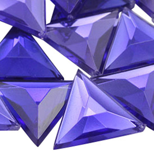 purple violet triangle flat back acrylic gems plastic rhinestones for craft gemstones body jewels face skin cabochons embellishments cosplay prop making jewelry making party diy crafts costume making scrapbooking high quality allstarco décor stones larp events film making